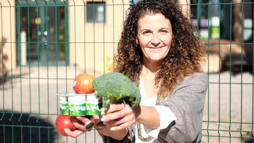 Cristina Romero és la presidenta de l&#039;Ampa de l&#039;escola de Fortià