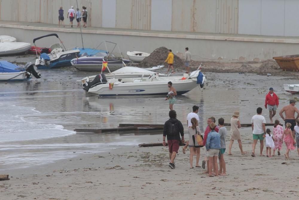 Temporal en Cabo de Palos y La Manga