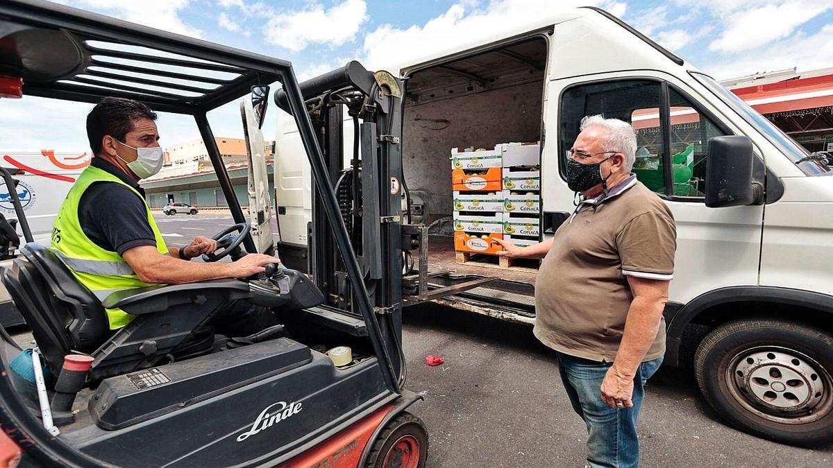 Sede del Banco de Alimentos de Tenerife en Mercatenerife, en la capital.