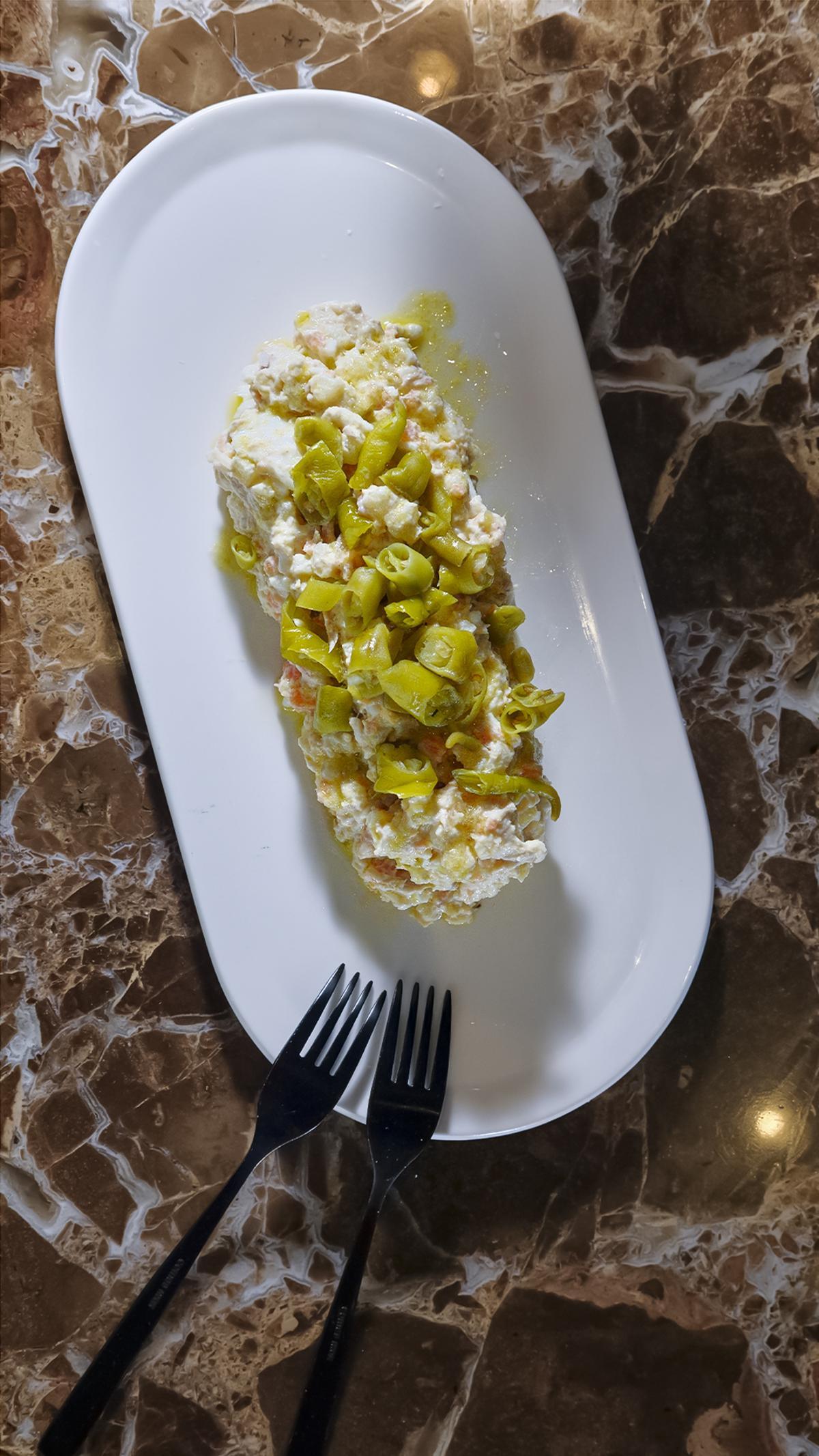 Ensaladilla rusa en Taberna La Rox.