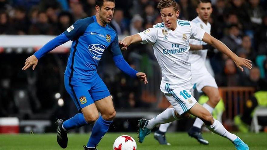 Bale rescata al Madrid ante un digno Fuenlabrada