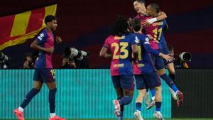 Las notas del FC Barcelona ante el Young Boys al descanso