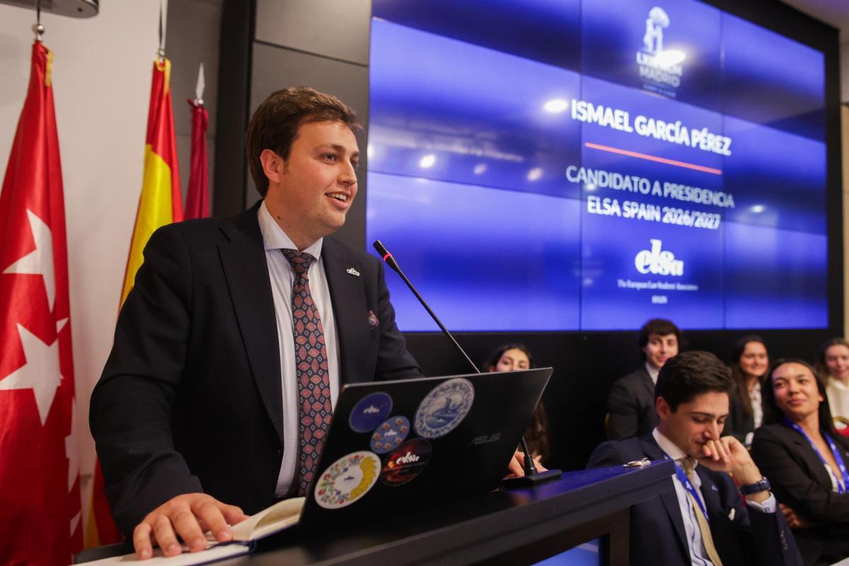 Ismael García, de Plasencia y presidente de ELSA Spain.