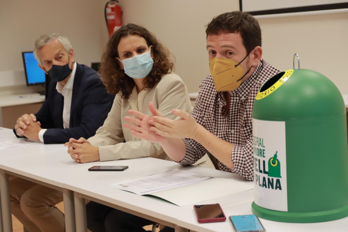 Núñez-Lagos, Tuzón y Garcia, este viernes durante la rueda de prensa.