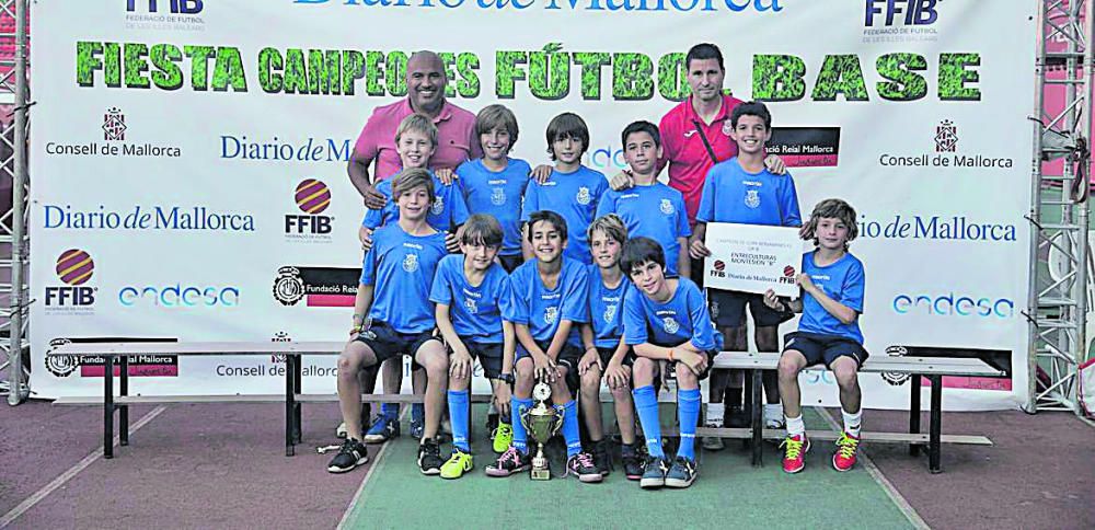 CAMPEÓN FÚTBOL SALA: Entreculturas Montesión B. Benjamín Copa B