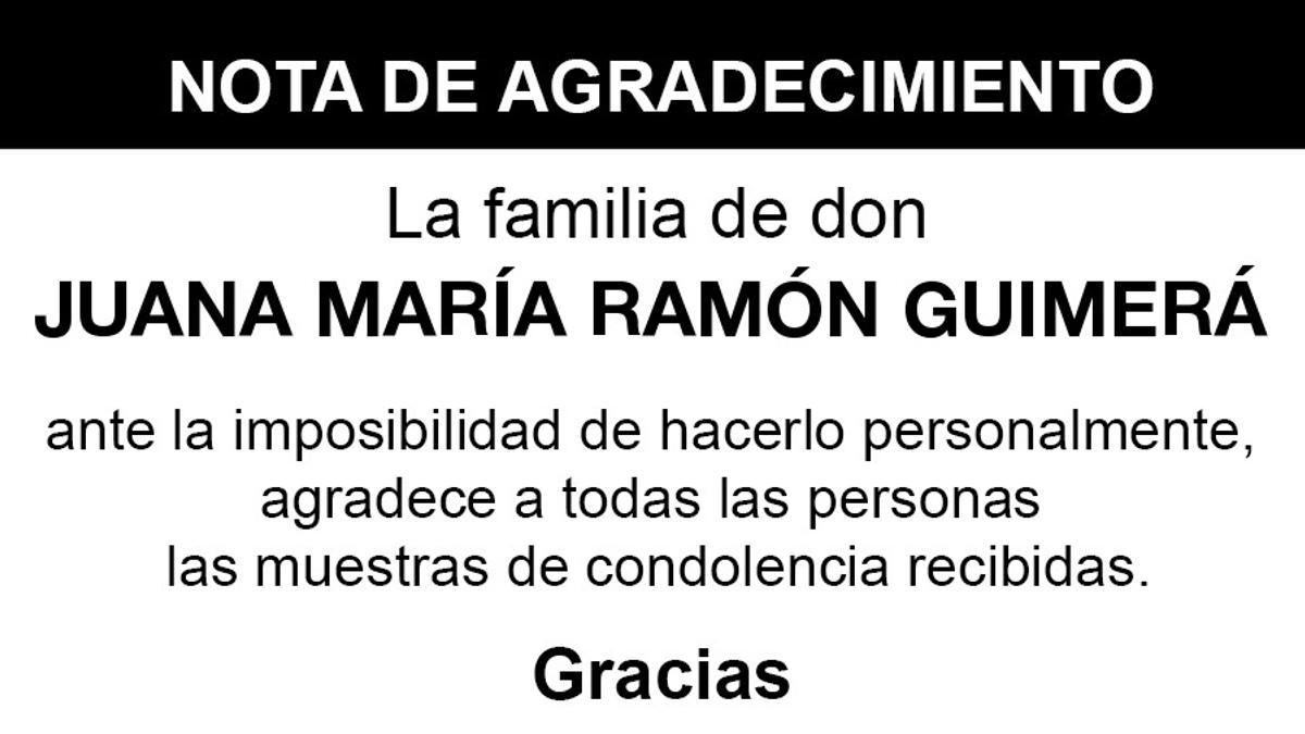 Nota Juana María Ramón Guimerá