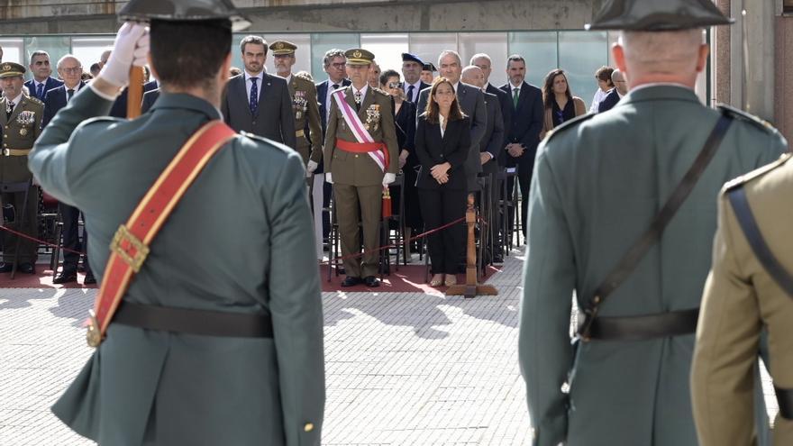 Miñones destaca en el Día de la Guardia Civil el refuerzo de efectivos en Galicia