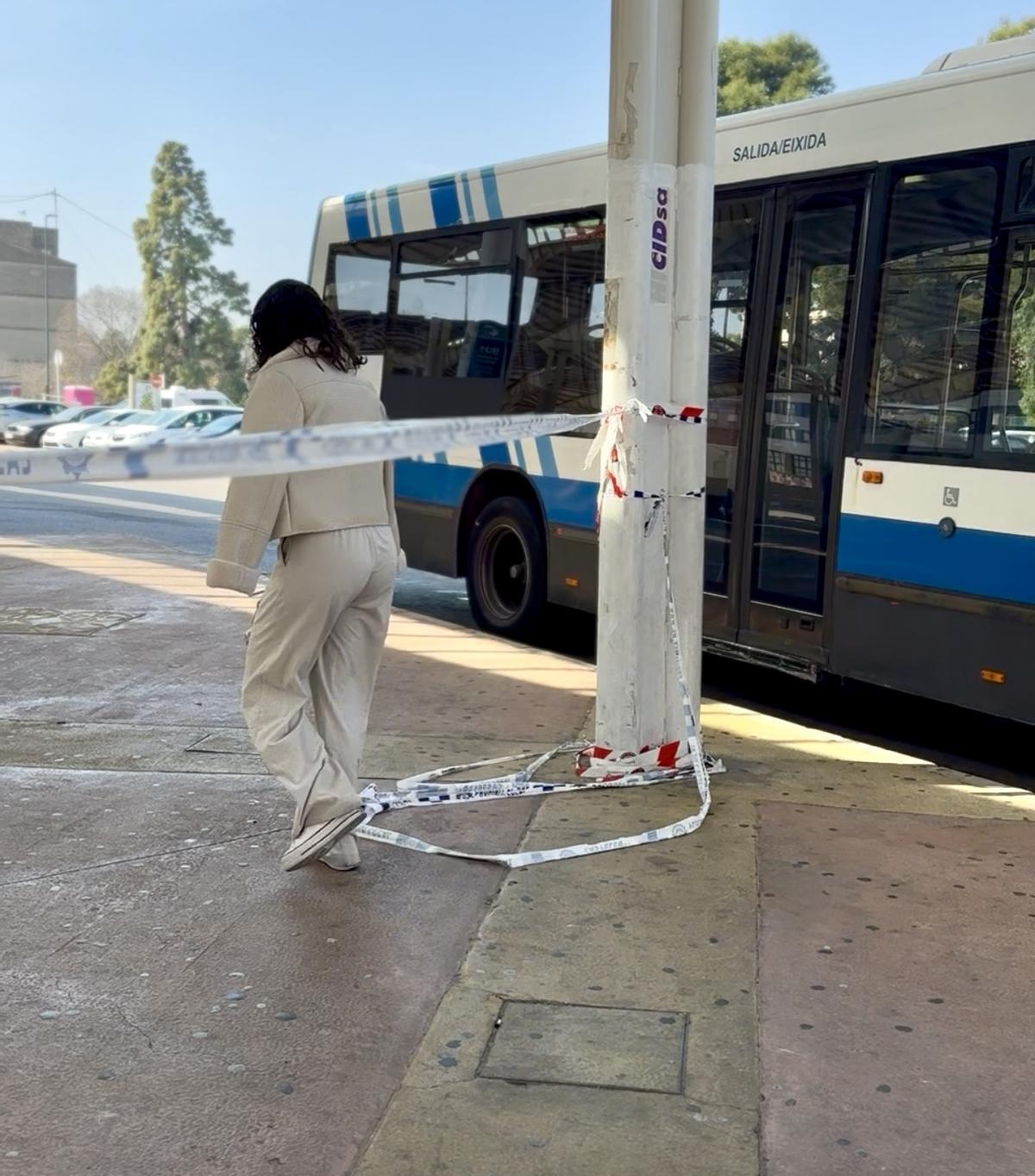Otra imagen de la estación de autobuses de Castelló.