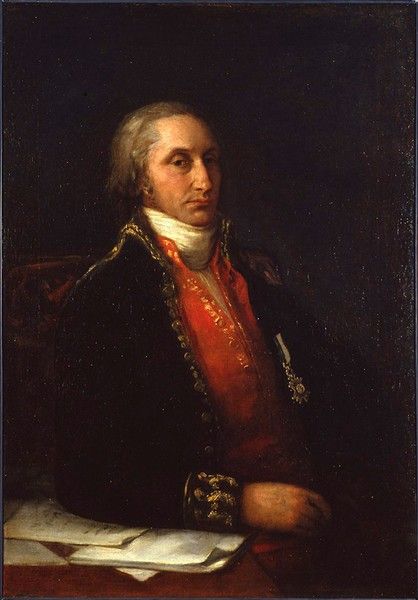 Retrato del Marqués de Sargadelos realizado por Goya. 