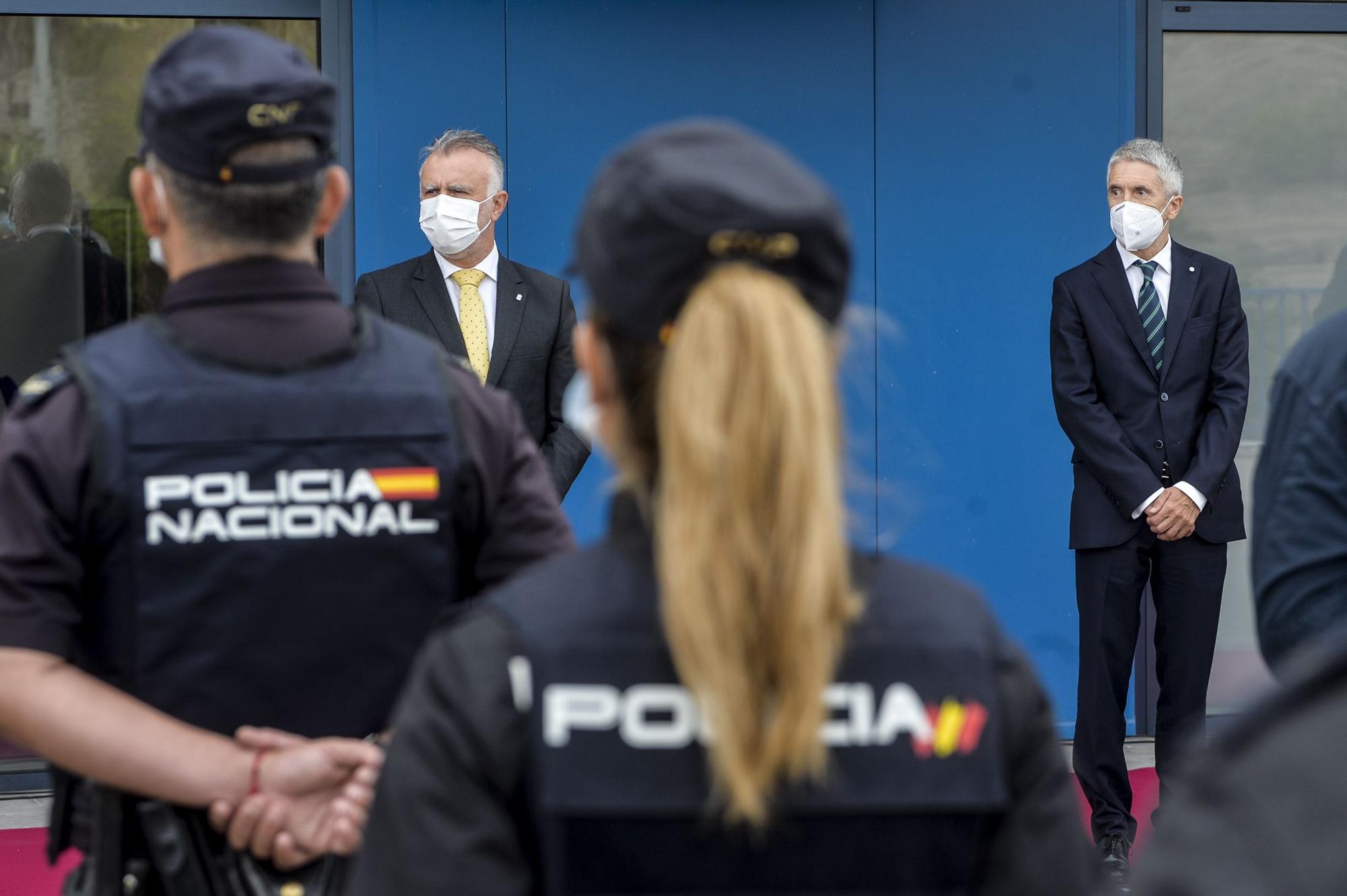 Inauguración de la comisaría de Distrito Centro de la Policía Nacional en Las Palmas