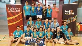 Lara Lucas i Jofre Comella, campions de Catalunya individuals absoluts