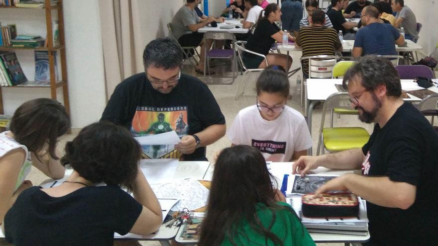 Partidas de rol organizadas por la asociación malagueña MálagaQuest.