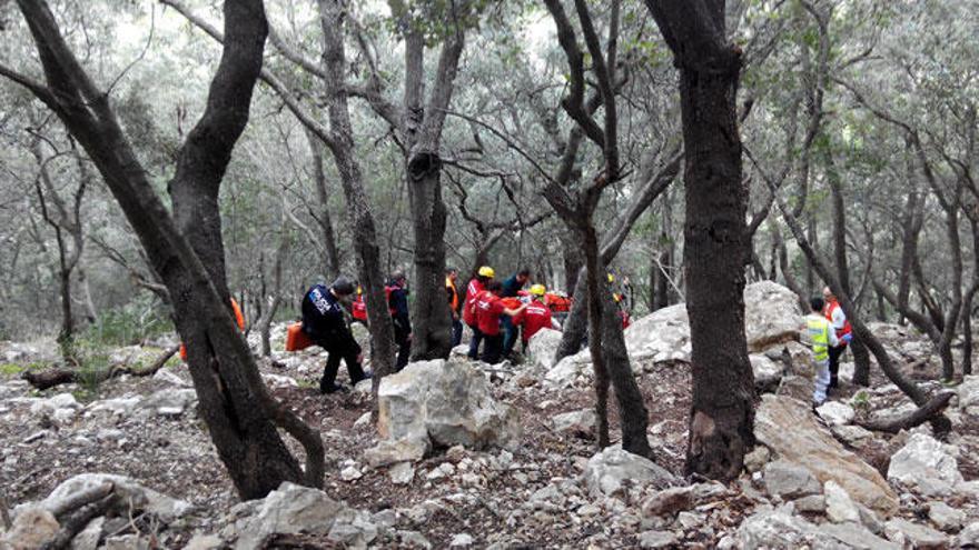 Rettungsaktion bei S&#039;Estret de Valldemossa.