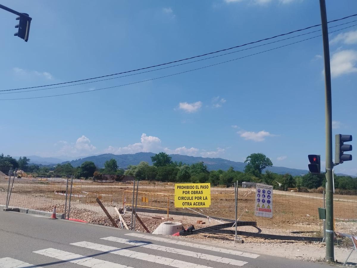 Vista de la parcela.