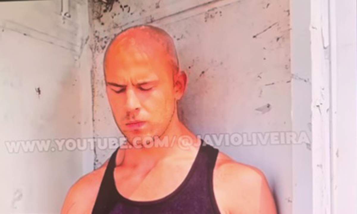 Una imagen ficticia de Daniel Sancho que representaría su estado actual en prisión