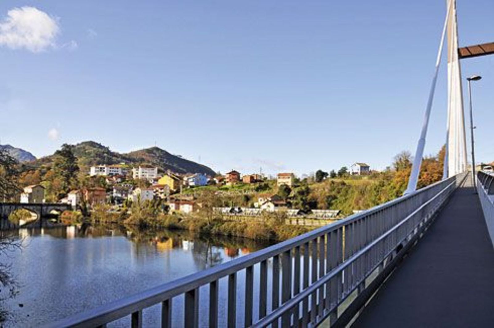 Vista panorámica de uno de los rincones de Ribera de Arriba.