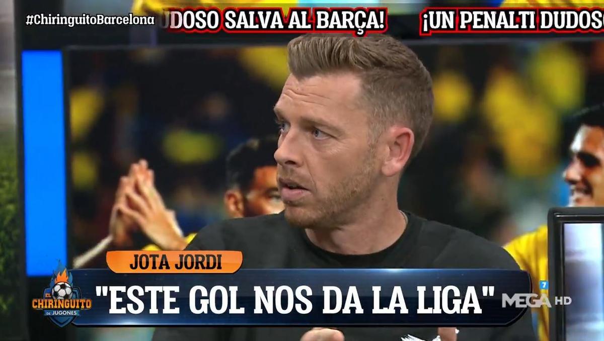 Jota Jordi: Este gol nos da la liga