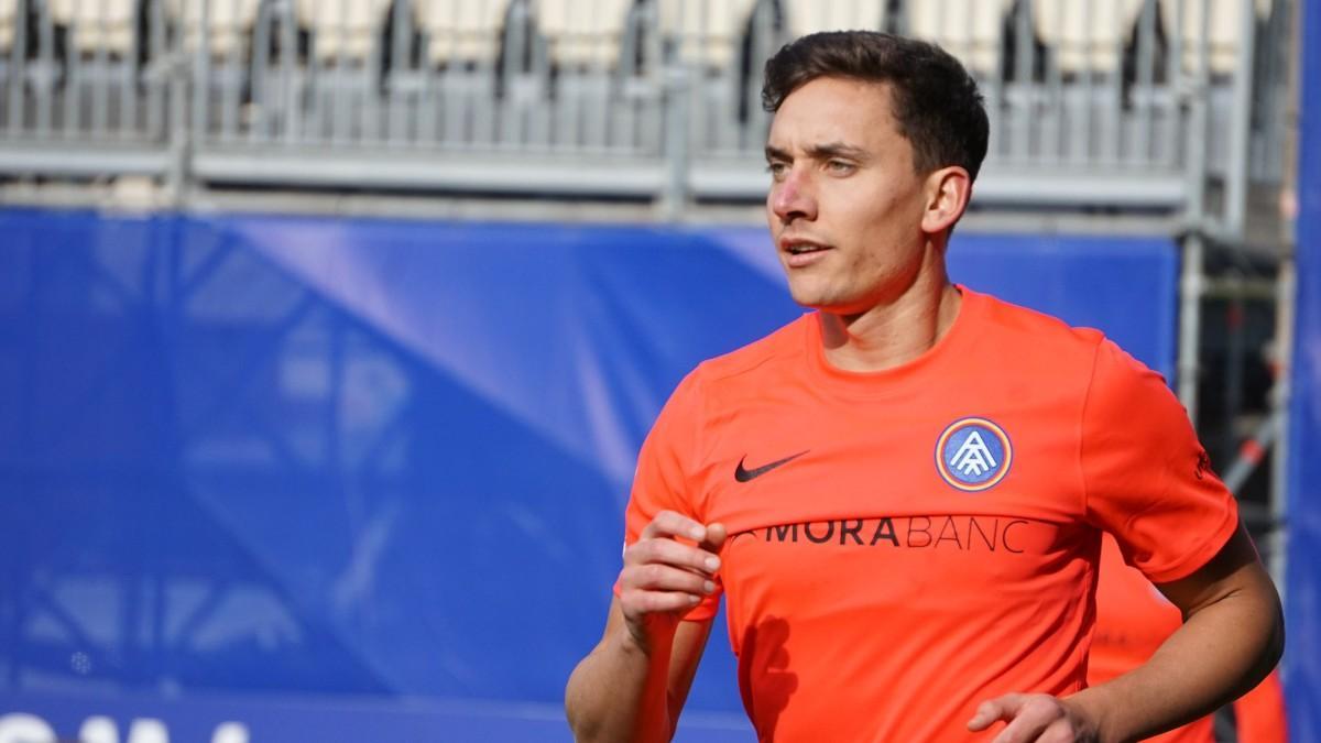 Petxa, durante el partido amistoso