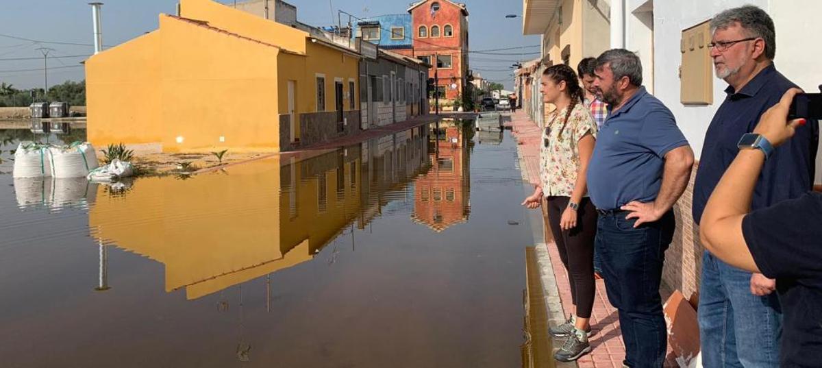 Crevillent pide al Gobierno incluir sus pedanías en la "zona catastrófica"
