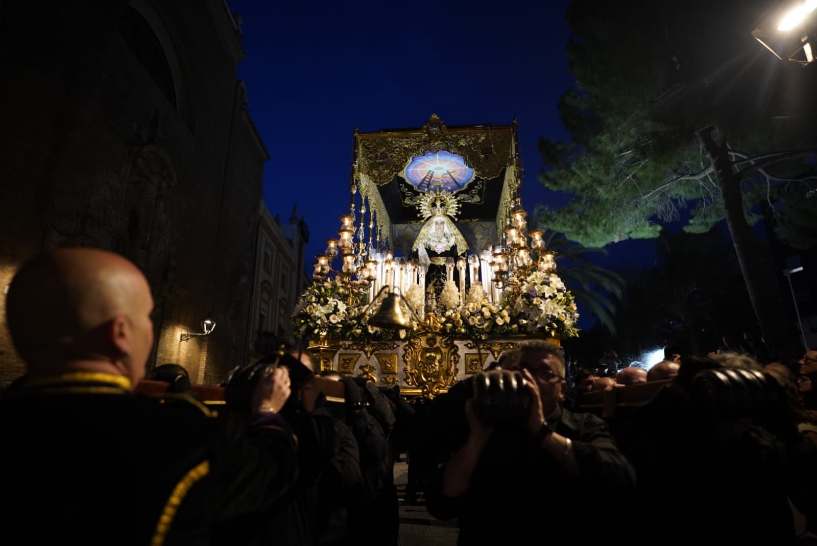 Procesión de la Dolorosa del Grao en la Semana Santa Marinera de València