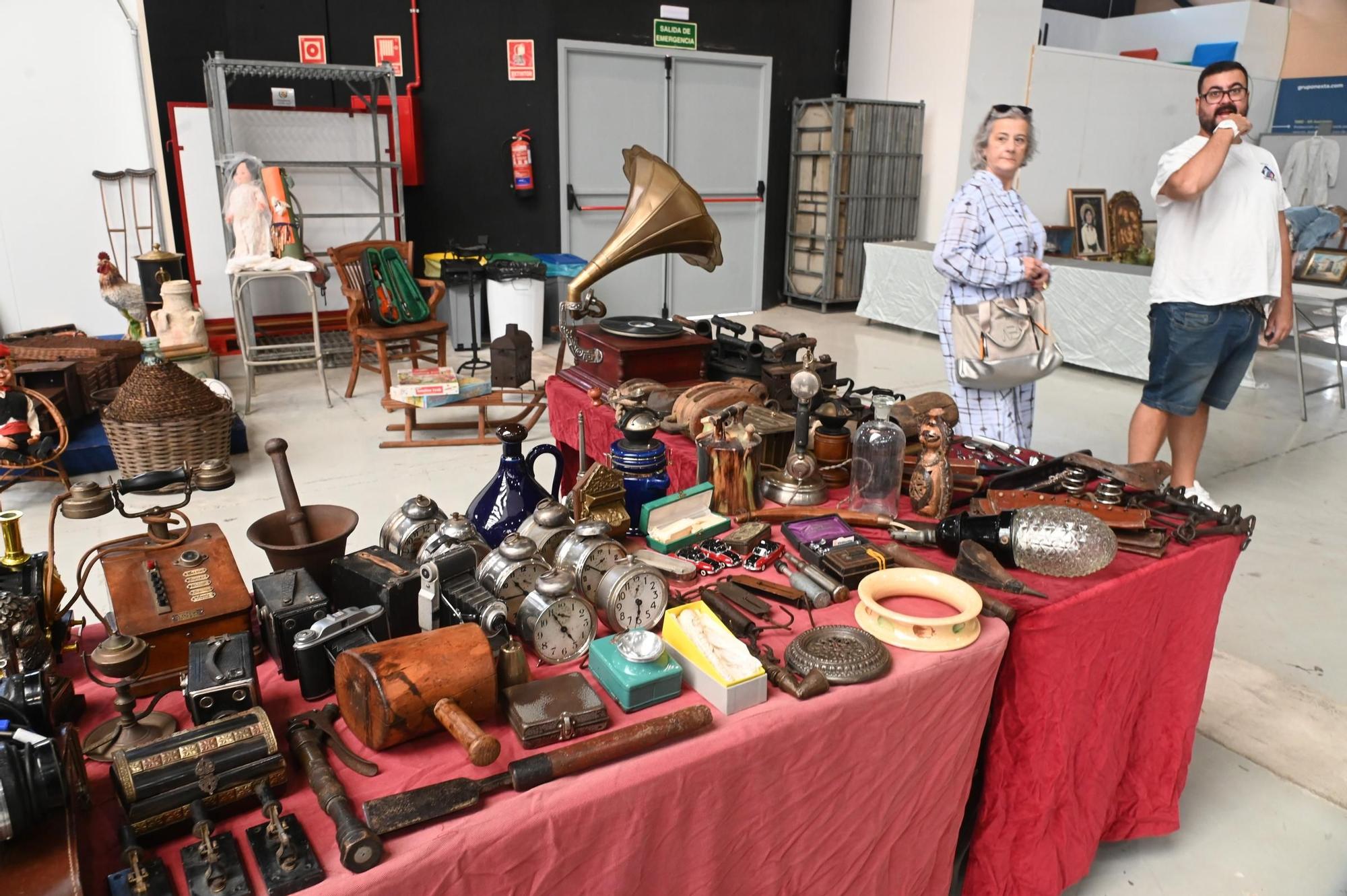 Las imágenes de la Feria de antigüedades de Vila-real