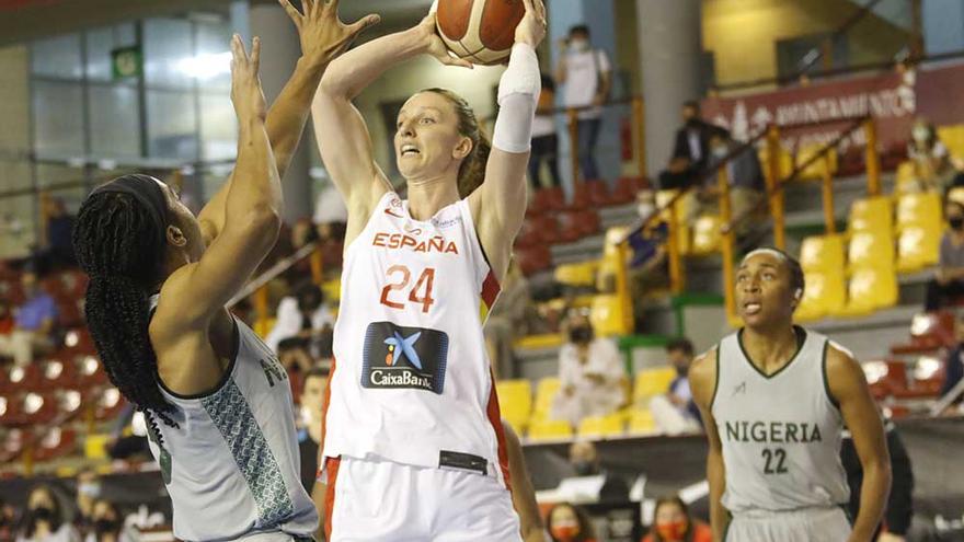 Torneo de selecciones de baloncesto femenino: España - Kenia