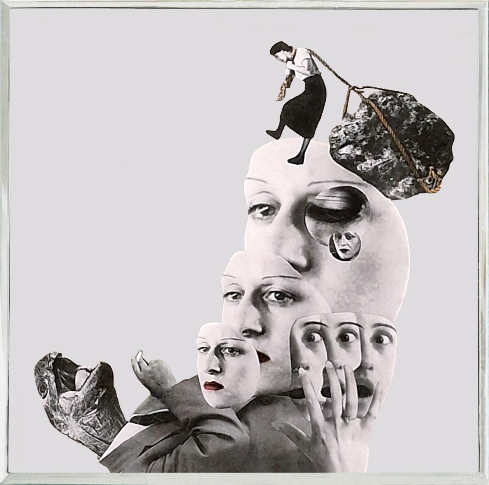 Obras de la exposición 'Contemporáneas' de Eva Hernández
