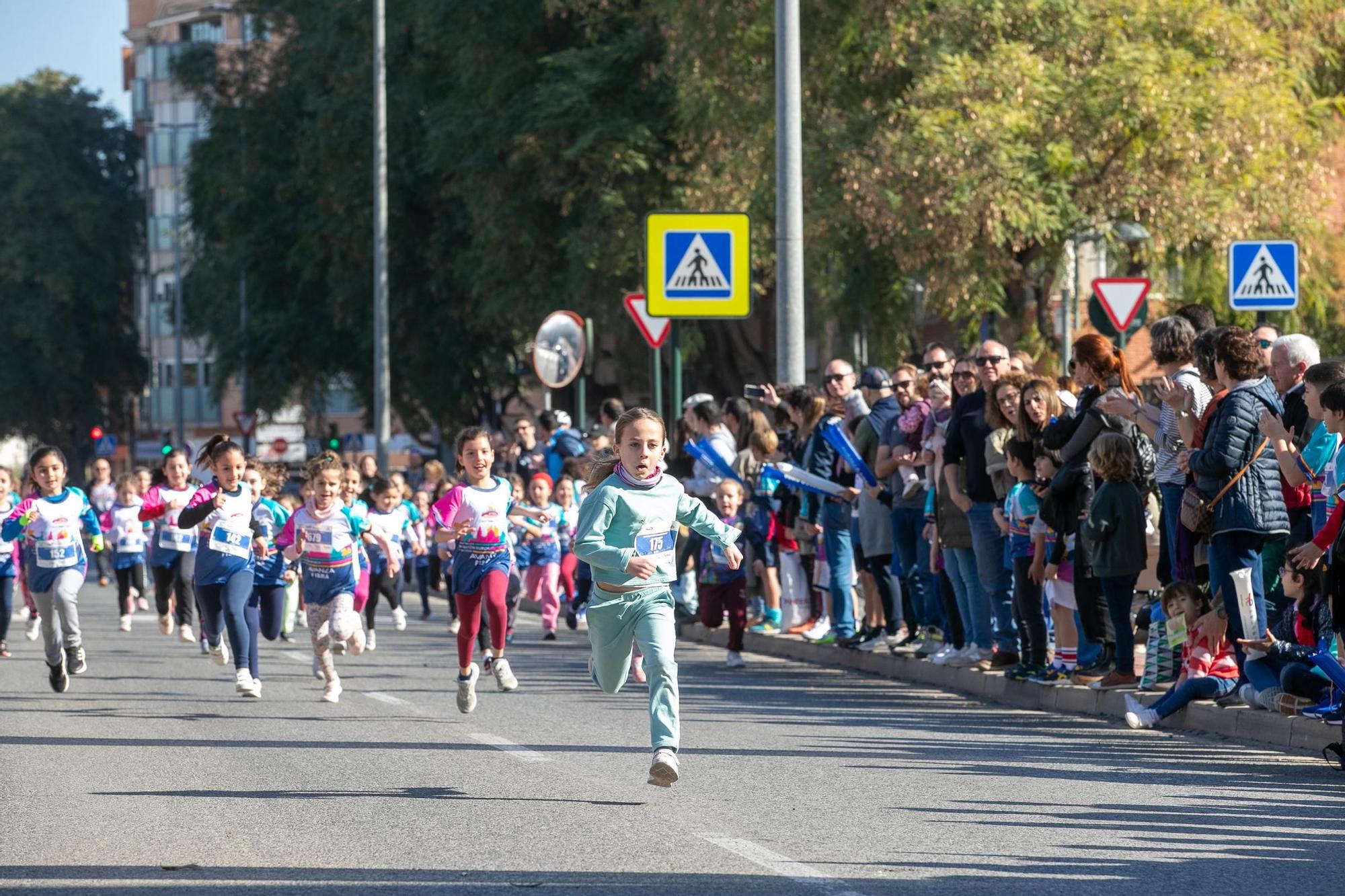 Carrera de menores de la TotalEnergies Murcia Maratón Costa Cálida