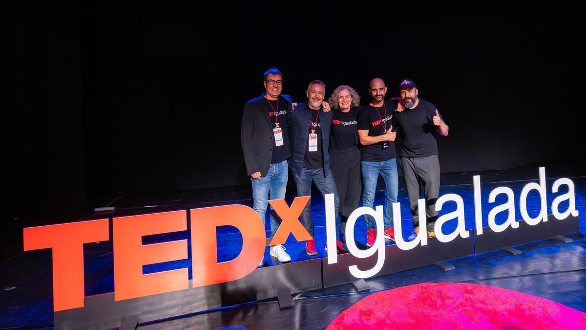 El grup impulsor del TEDxIgualada