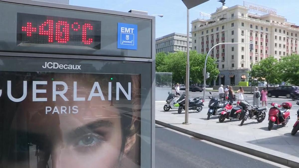 Madrid en alerta amarilla por altas temperaturas