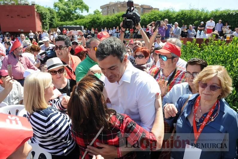 Pedro Sánchez en Murcia