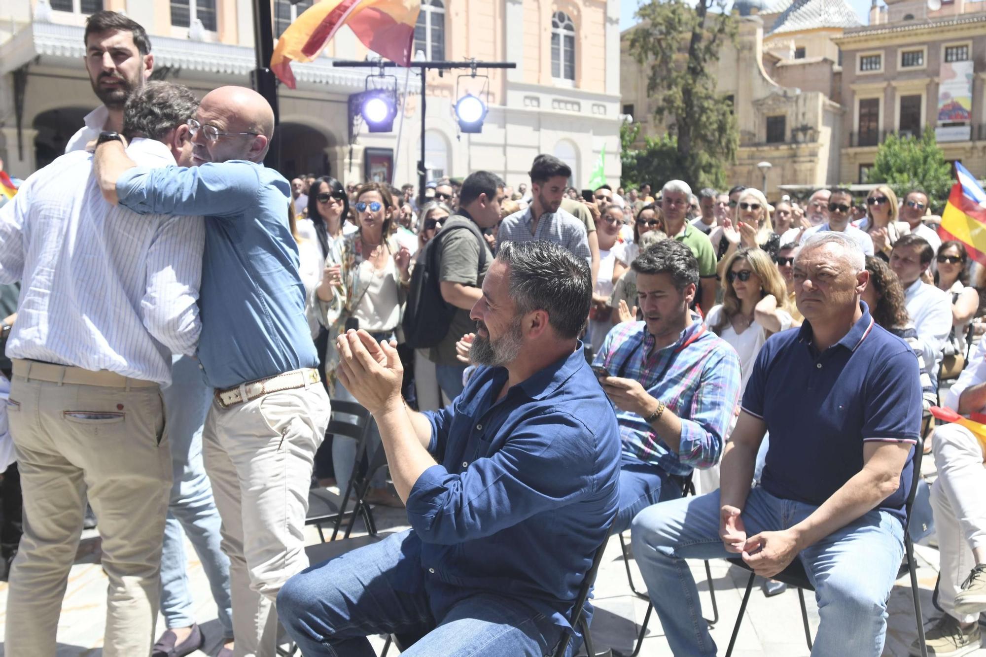 Acto de Santiago Abascal y Jorge Buxadé en Murcia