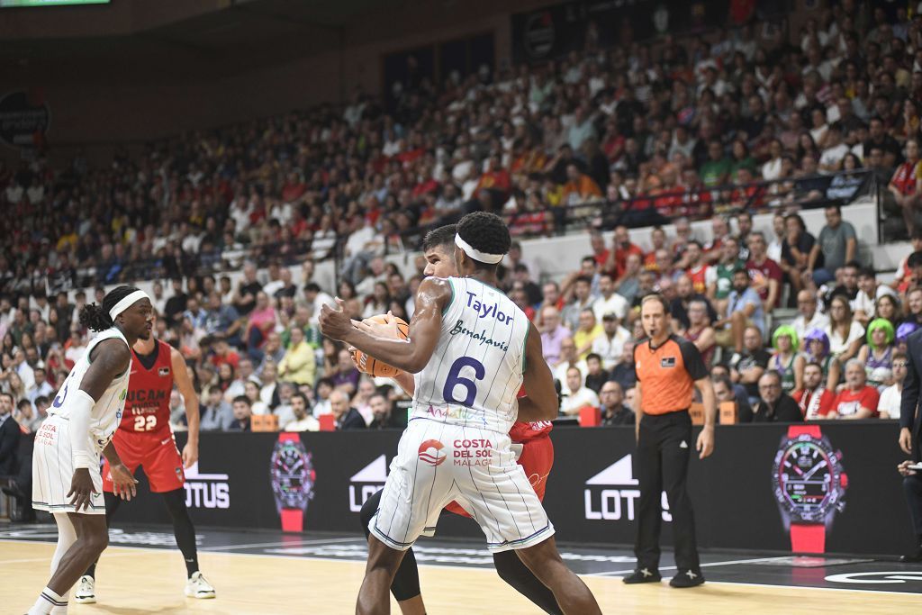 Todas las imágenes de la semifinal de la Supecopa entre el UCAM Murcia y el Unicaja