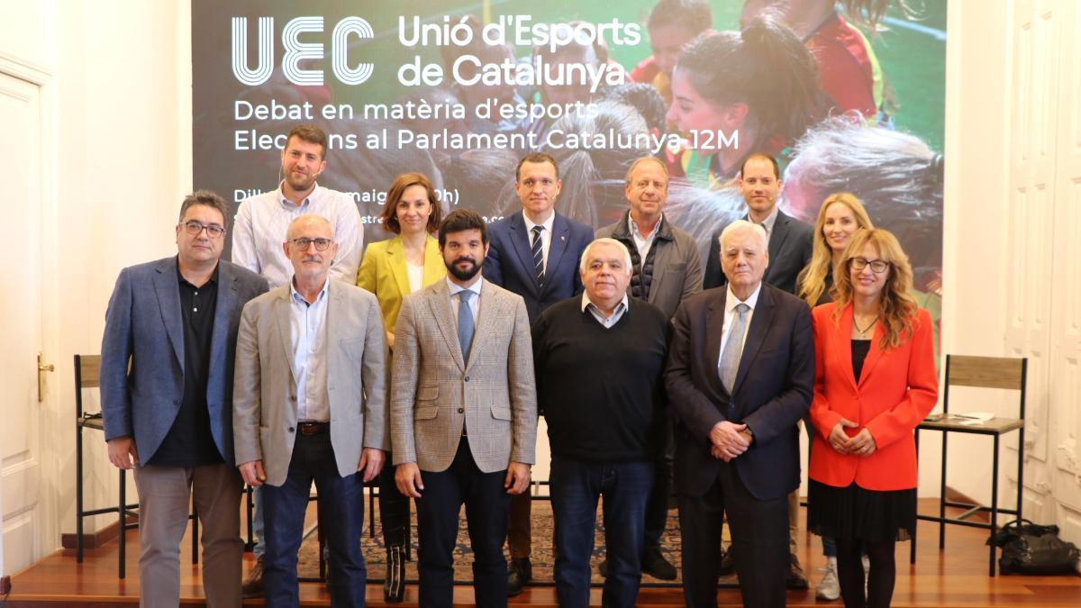 Debat electoral d’esports amb motiu de les eleccions del 12M