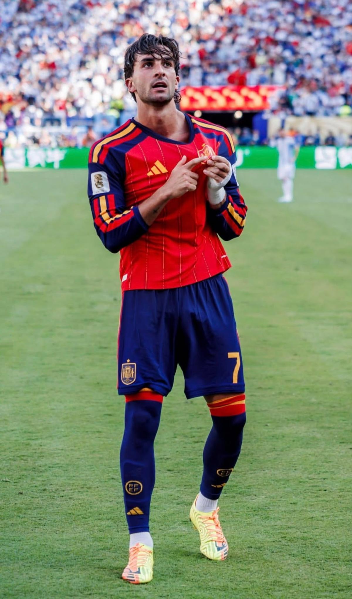 Ferran Torres, en la final del Mundial