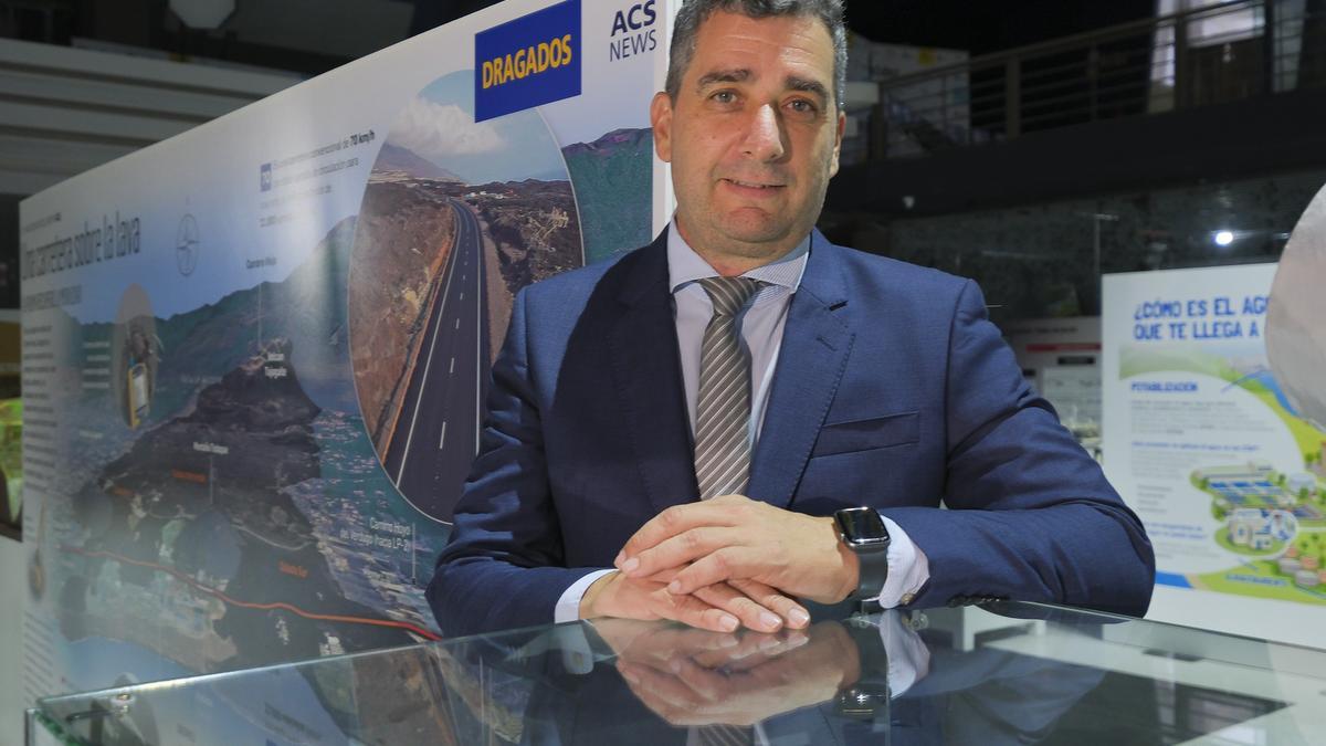 José Luis Rodríguez Prada en el Museo Elder, en Las Palmas de Gran Canaria.