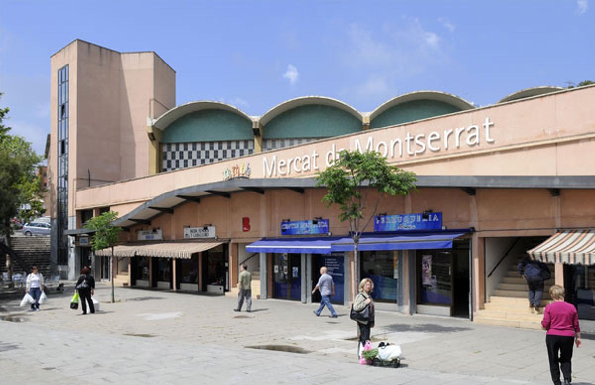 Mercat de Montserrat.
