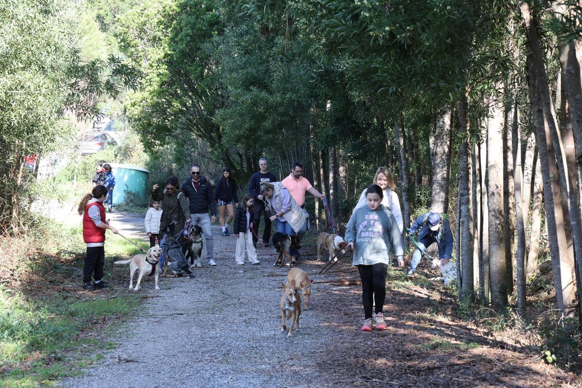 Un paseo por una buena causa: la protectora Os Biosbardos y FARO se unen en la suscripción solidaria
