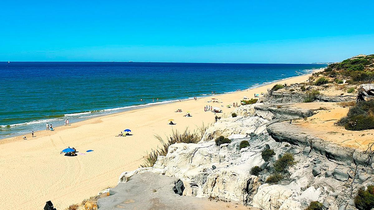 PLaya de Cuesta Maneli, en Huelva.