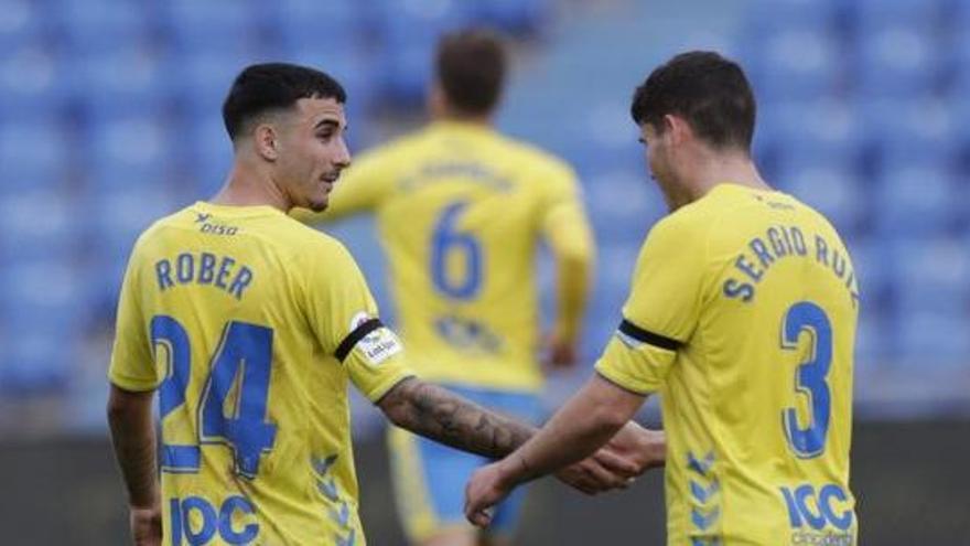 Una imagen del Las Palmas - Espanyol.