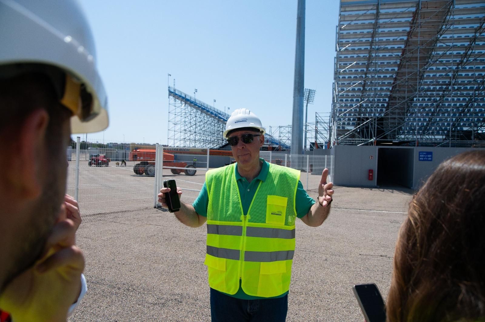 En imágenes | Así está el Ibercaja Estadio a pocos días de su inauguración en un amistoso