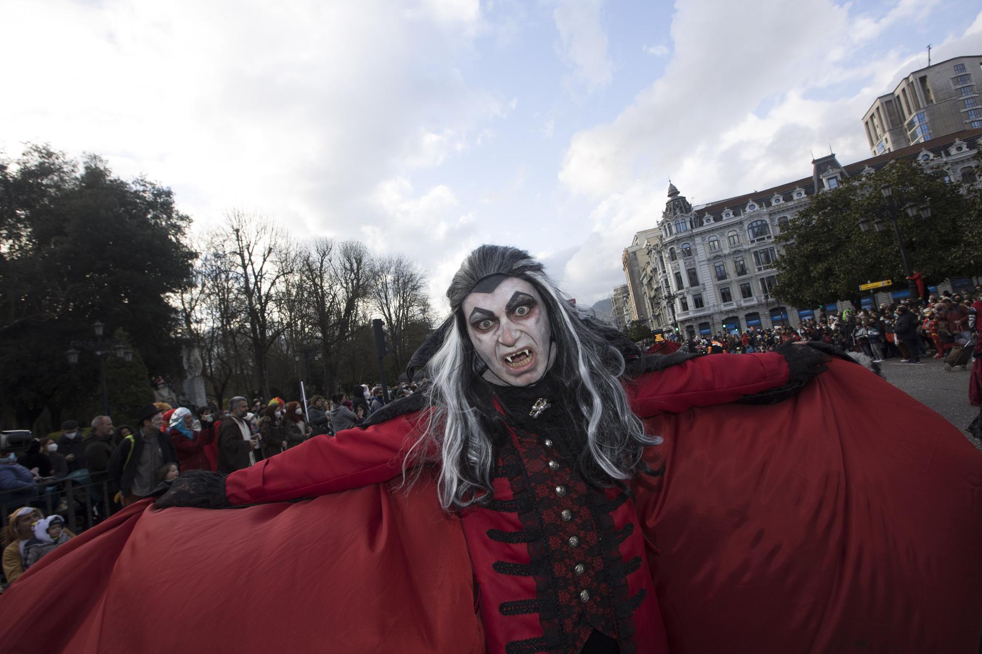 Galería de fotos: Así fue el gran desfile del carnaval en Oviedo