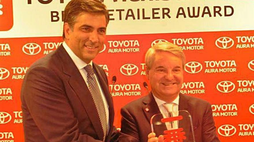 Aura Motor, millor concessionari Toyota d&#039;Espanya