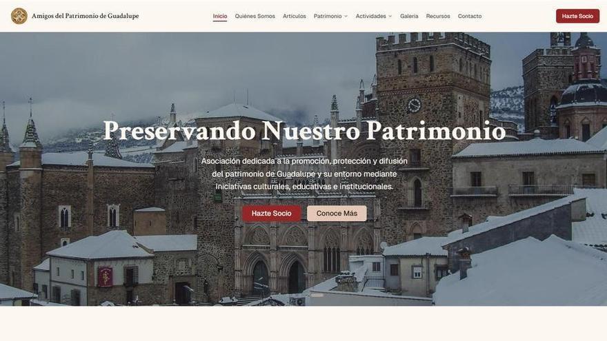 La Asociación de Amigos del Patrimonio de Guadalupe estrena web para fomentar el patrimonio local