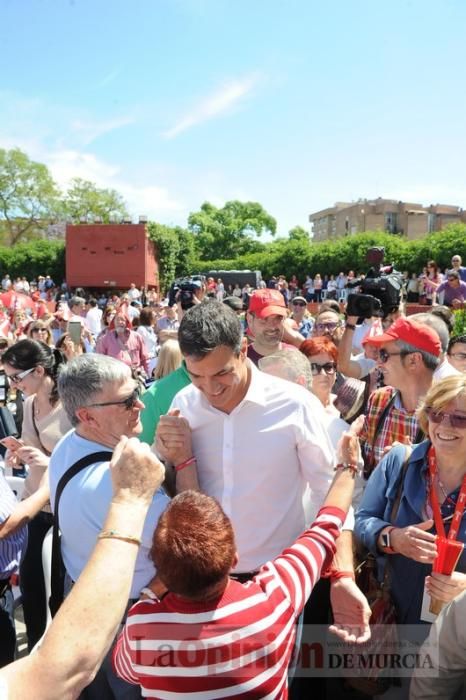 Pedro Sánchez en Murcia