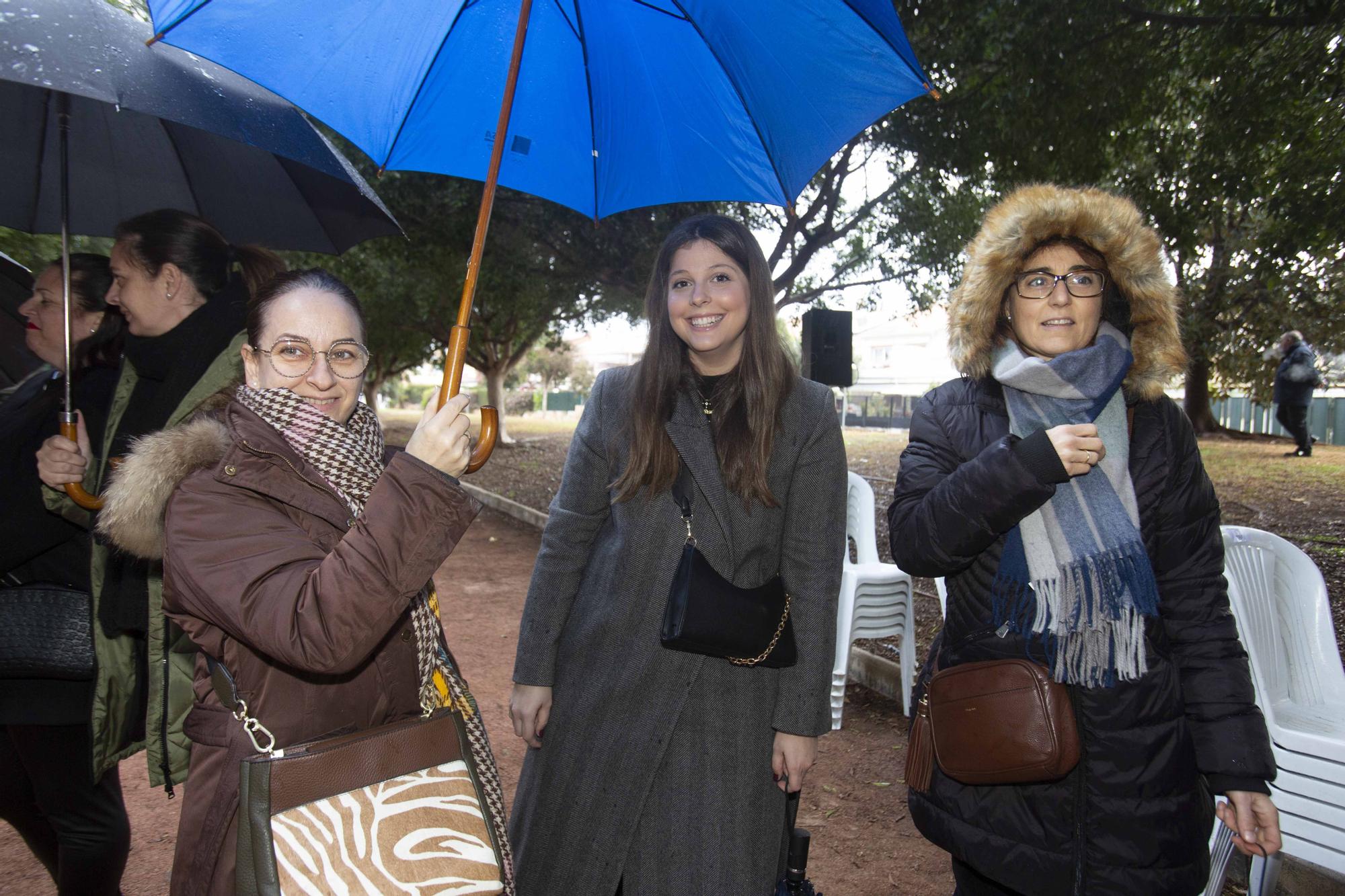 Inauguración del parque Damas del Fuego