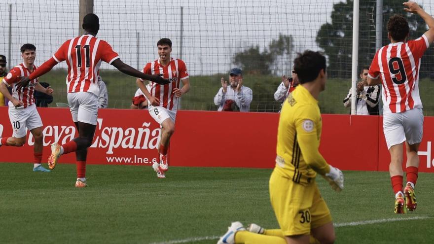 Gran victoria (2-0) en la ida de la primera eliminatoria por el acenso a Segunda Federación: El Sporting Atlético, más cerca