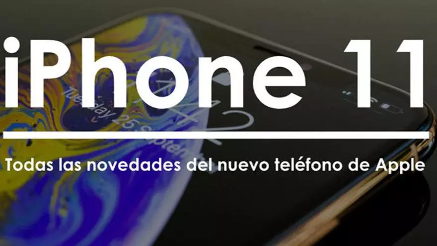 Así será el iPhone 11