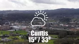 El tiempo en Cuntis: previsión meteorológica para hoy, sábado 12 de septiembre