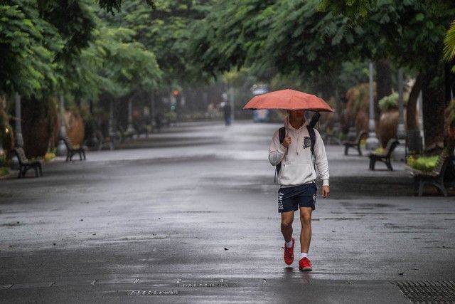 Efectos de la tormenta 'Hermine' en Tenerife